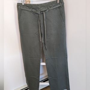 J Crew City Fit Pants Size 4 Army Green